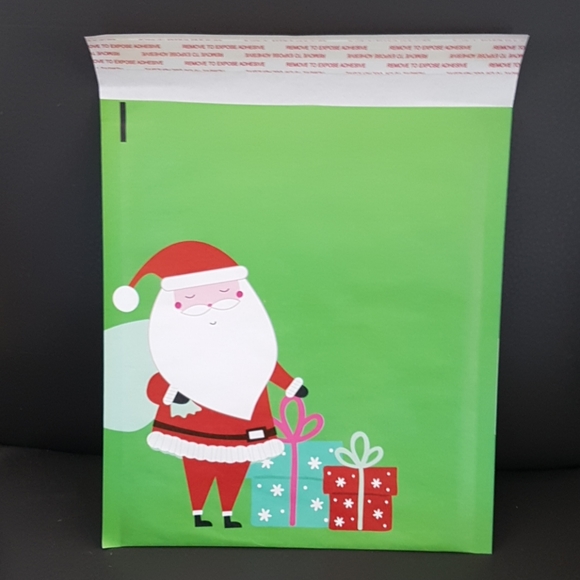 🎅🏼20 pcs Christmas Bubble Mailers 7.25x9.25"… - Picture 1 of 4